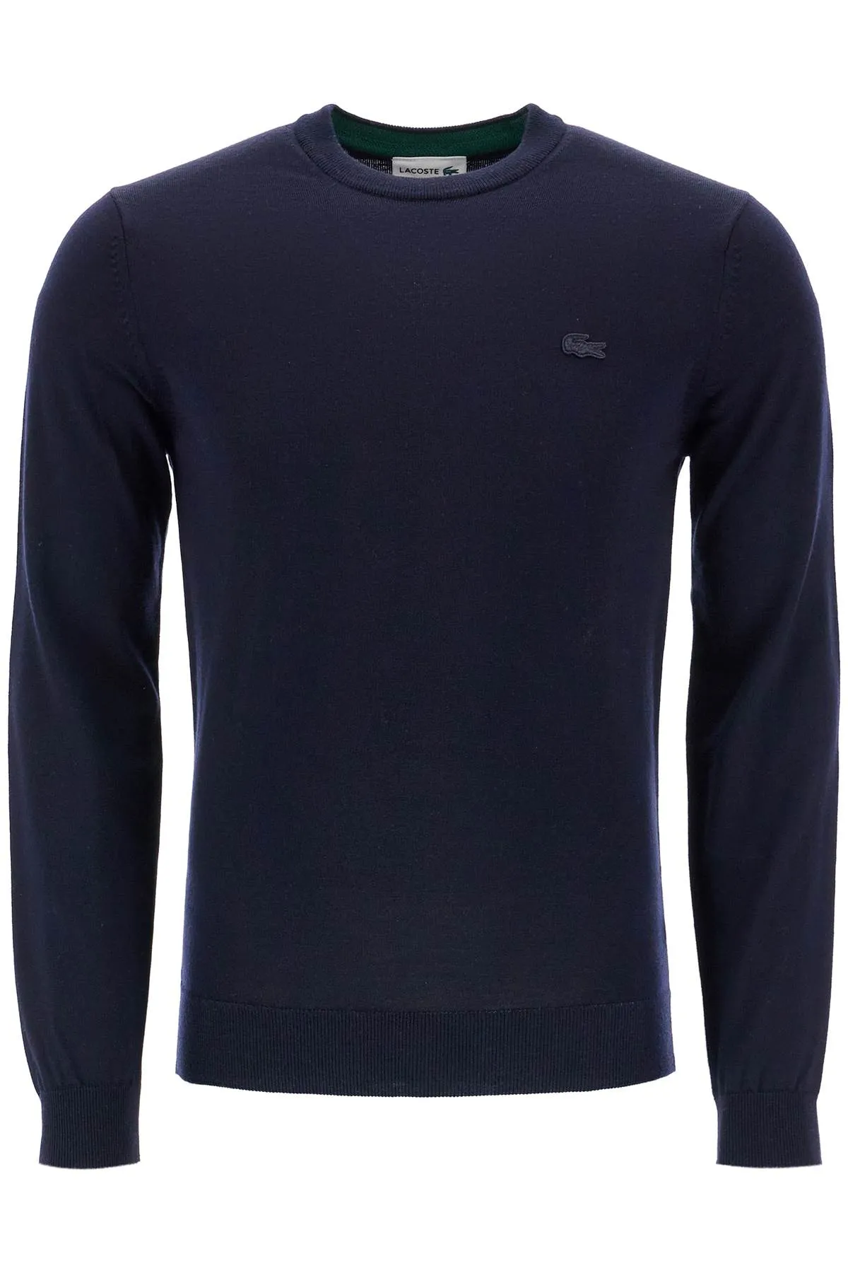 wool crewneck pullover AH1969 BLUE NAVY